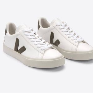 VEJA CAMPO CHROMEFREE WHITE KAKI SIZE 40EU/9US